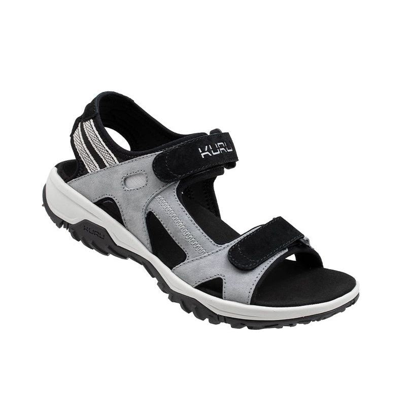 Women's KURU TREAD, Fossil Gray/Sky Blue/Jet Black