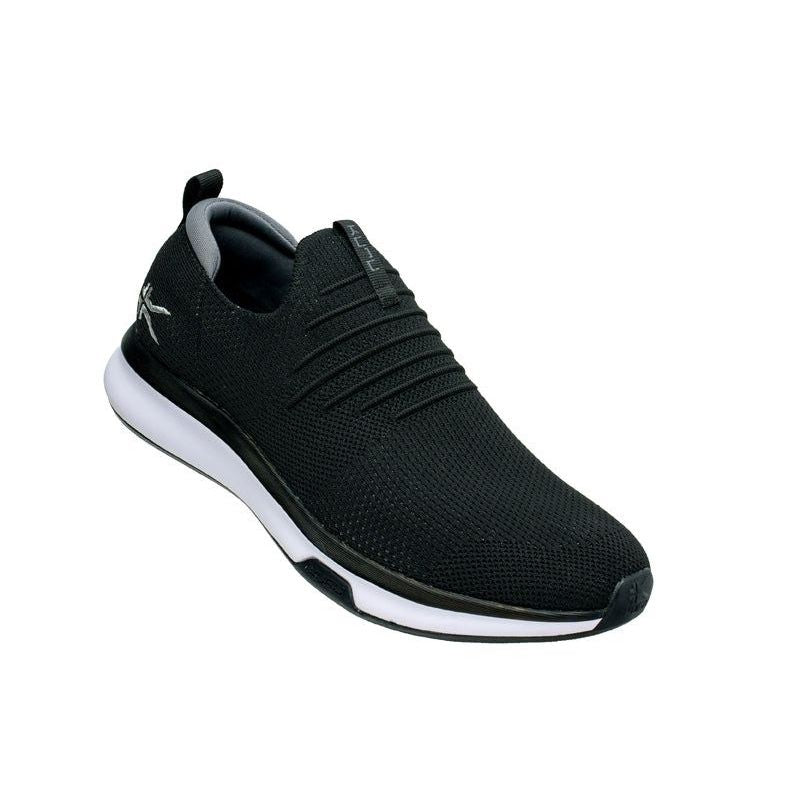 Men's KURU ATOM Slip-On, Jet Black/Slate Gray