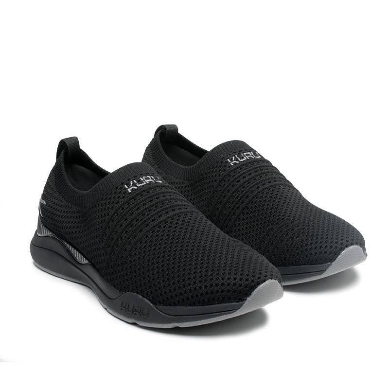 Women's KURU STRIDE, Jet Black/Slate Gray