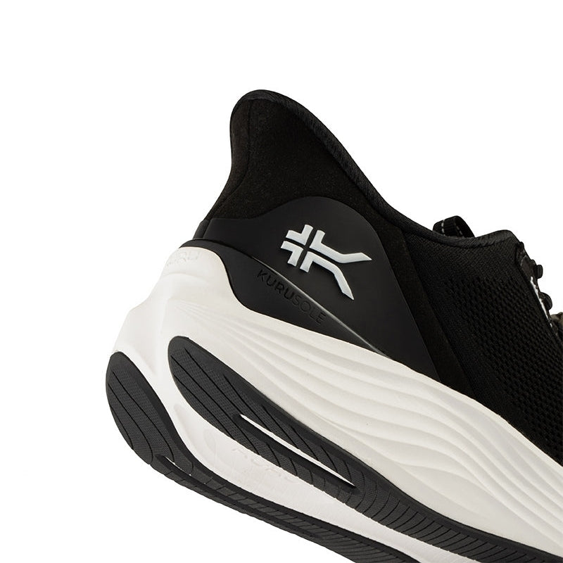 Men's KURU ATOM 2, Jet Black/Bright White