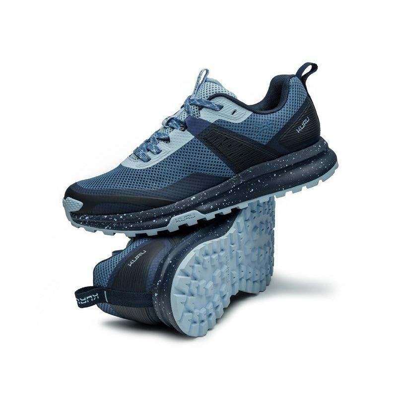 Women's KURU ATOM Trail, Blue Fog/Midnight Blue