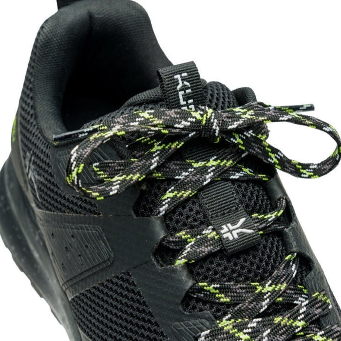Men's KURU ATOM Trail, Jet Black/KURU Green