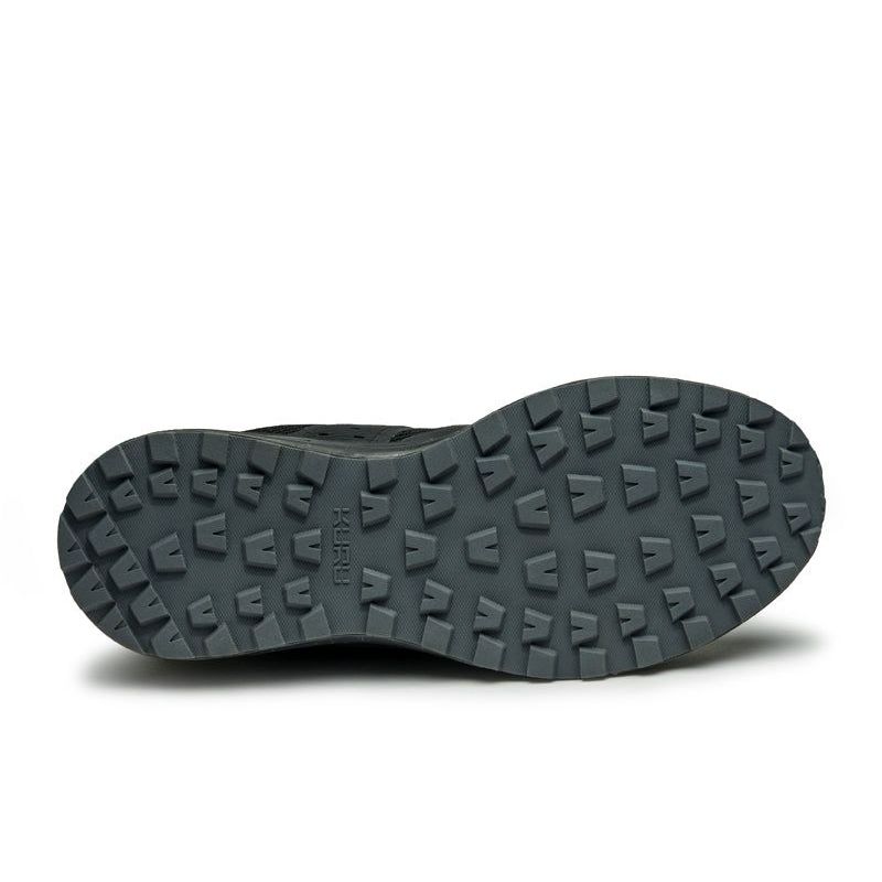 Men's KURU ATOM Trail, Jet Black/KURU Green