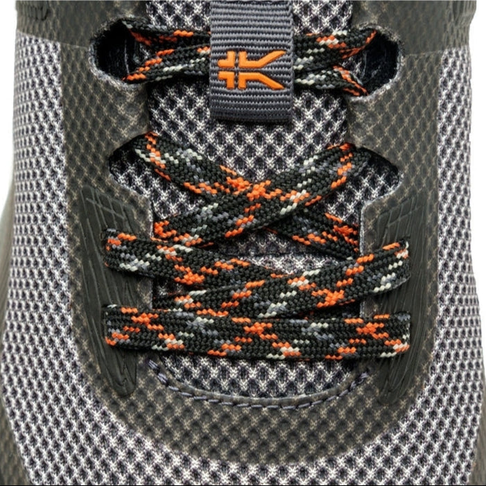Men's KURU ATOM Trail, Lead Gray/Orange Spice