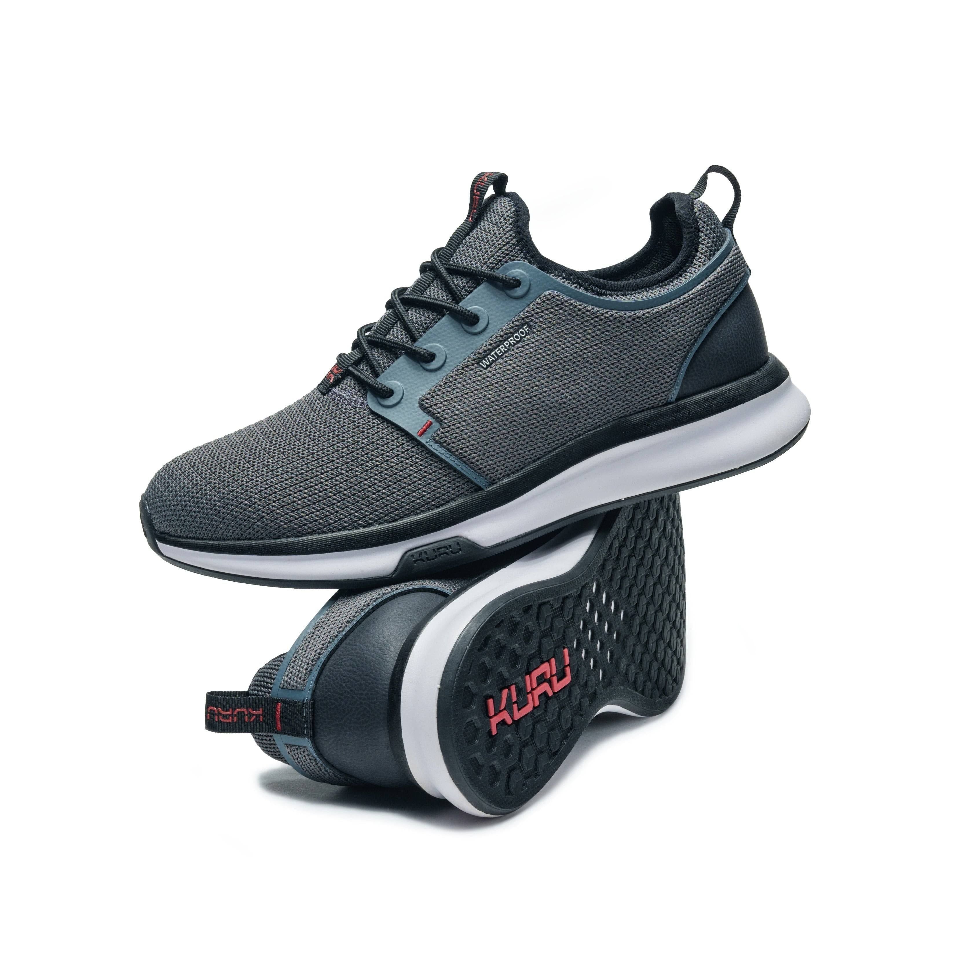 Men's KURU ATOM Waterproof, Blue Haze/Charcoal Gray