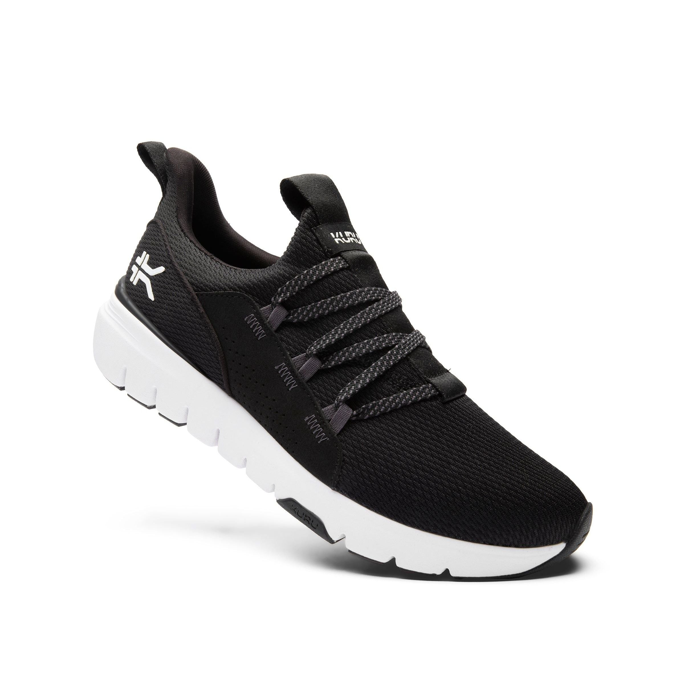 Men's KURU FLEX Slip-On, Jet Black/Bright
