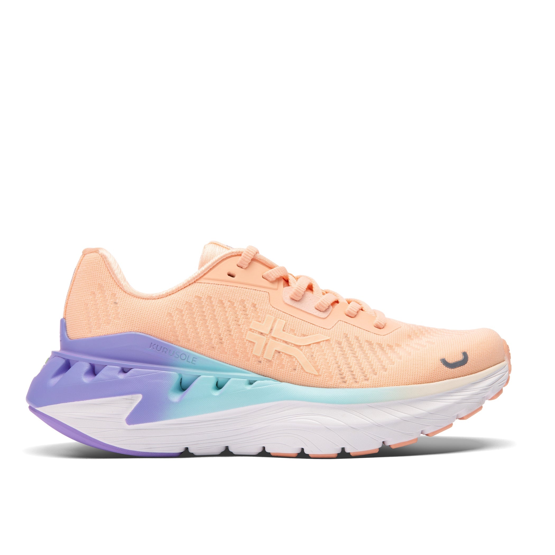 ゅ Women's KURU TRIPLE MAX Ion, Coral/Sunset