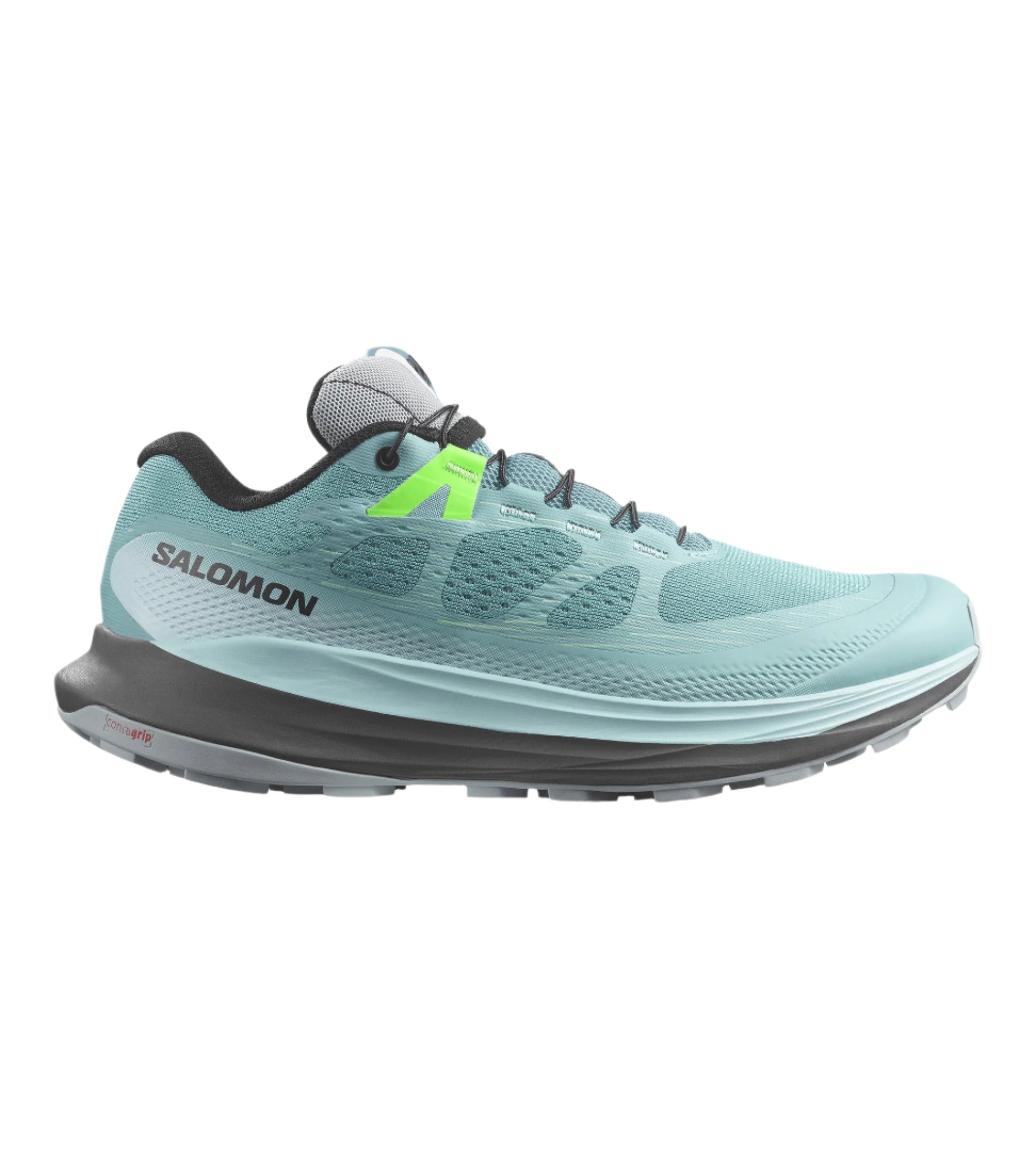 Women's Salomon Ultra Glide 2, Dusty Turquoise/Crystal Blue/Green Ash, 9 B Medium