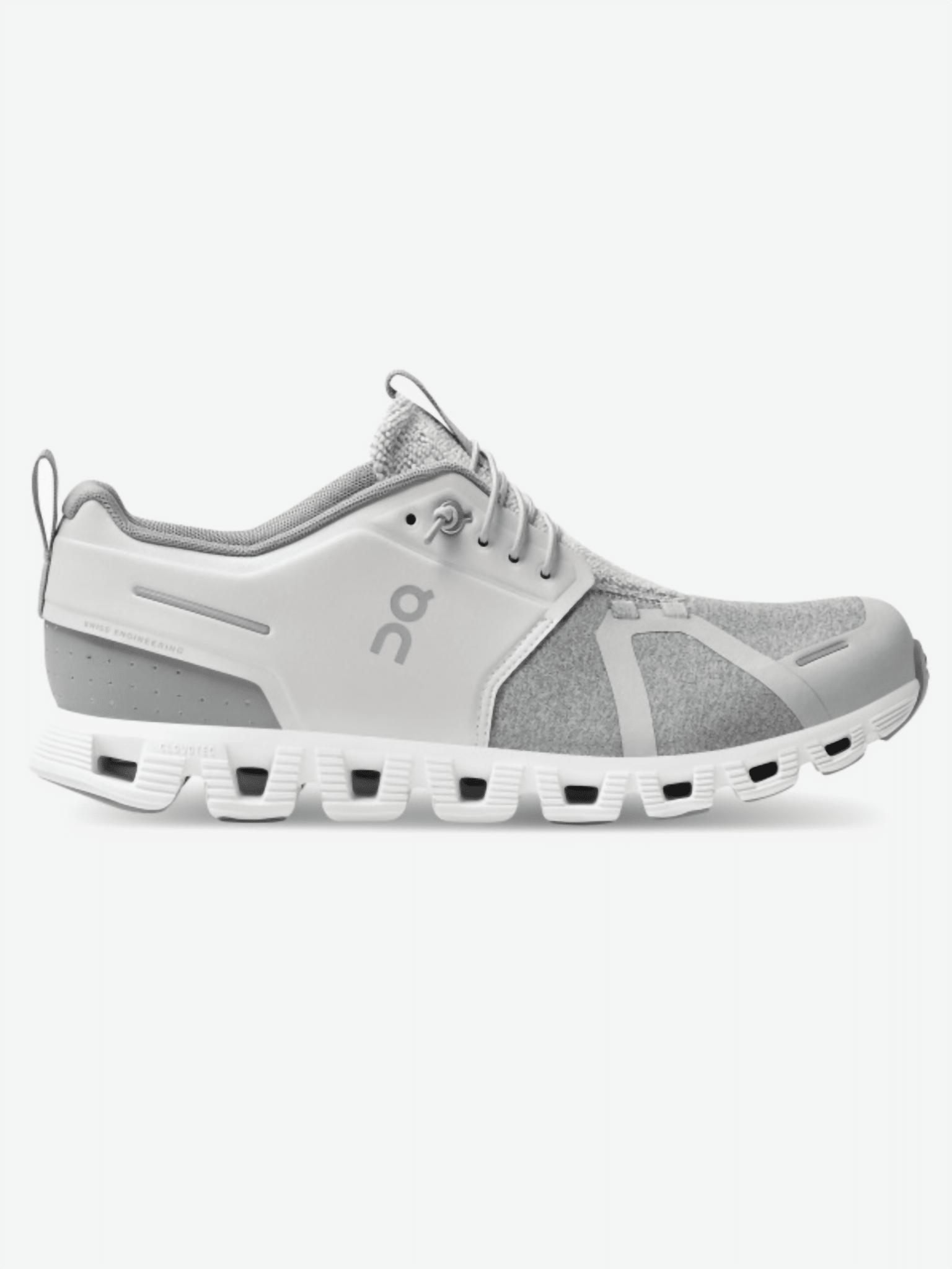 Women's On Cloud 5 Terry, Glacier/Lunar, 9.5 B Medium