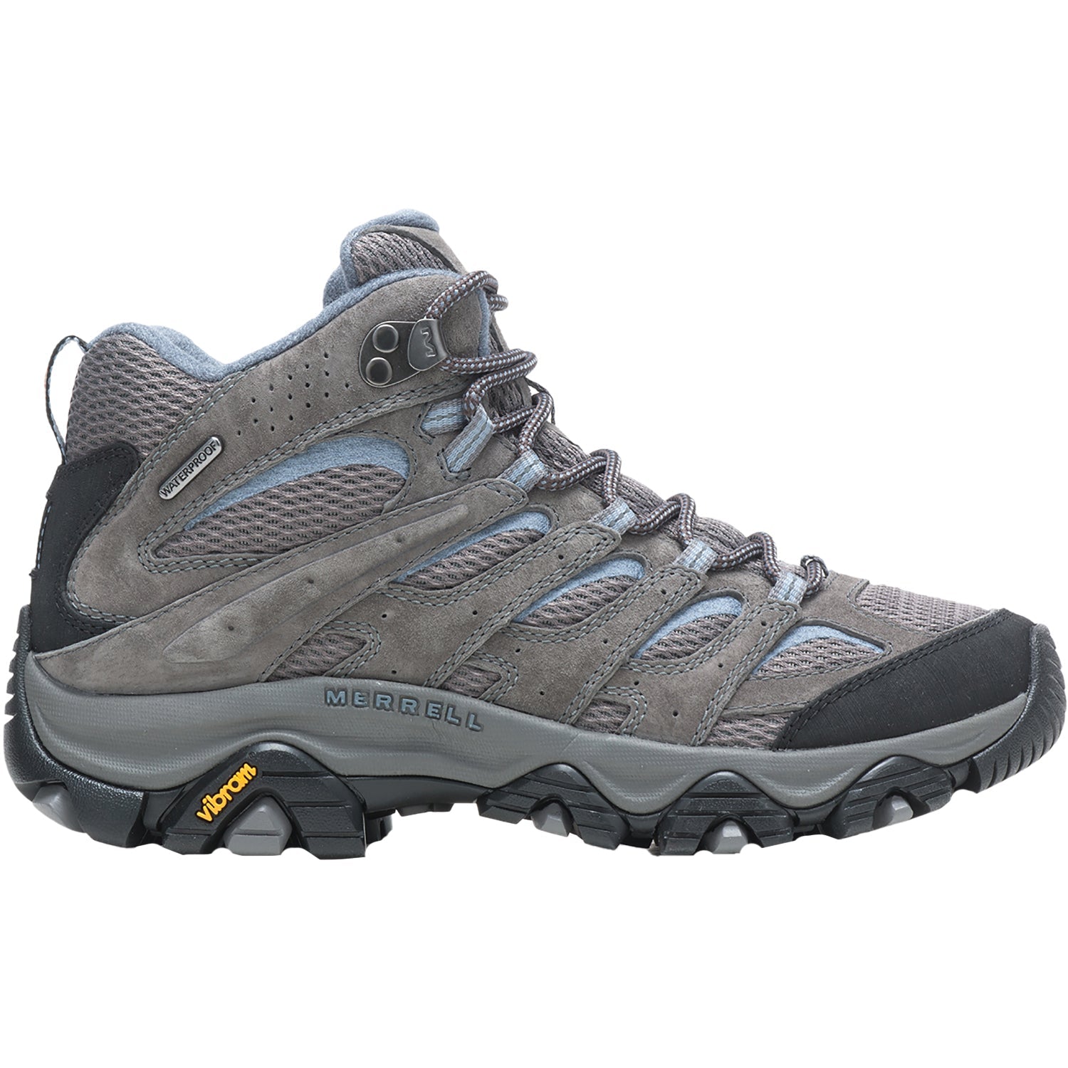 Women's Merrell Moab 3 Mid WP, Granite, 9.5 B Medium
