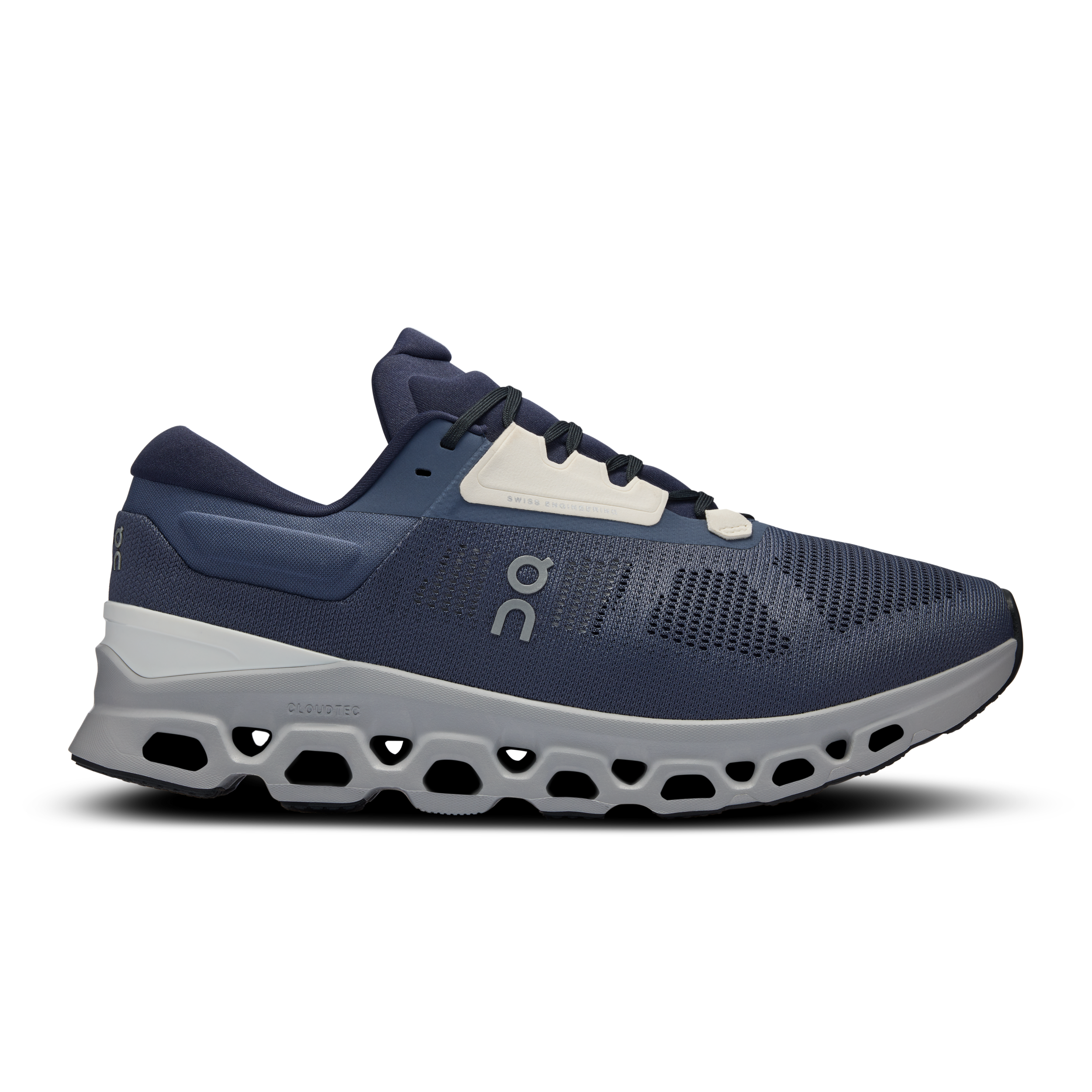 Men's On Cloudstratus 3, Metal/Glacier, 10 D Medium