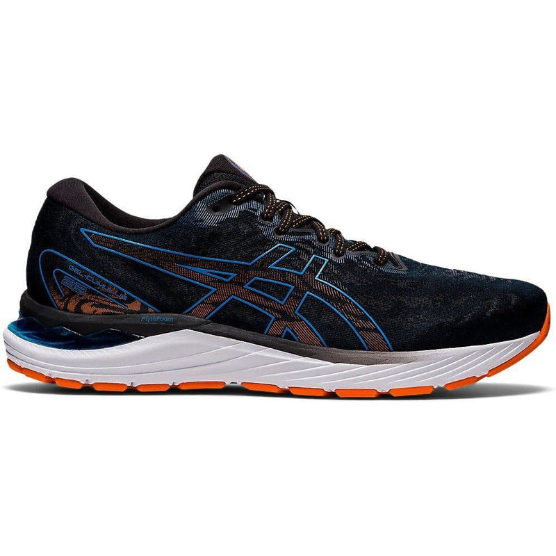 Men's Asics Gel-Cumulus 23, Black/Reborn Blue, 11.5 2E Wide