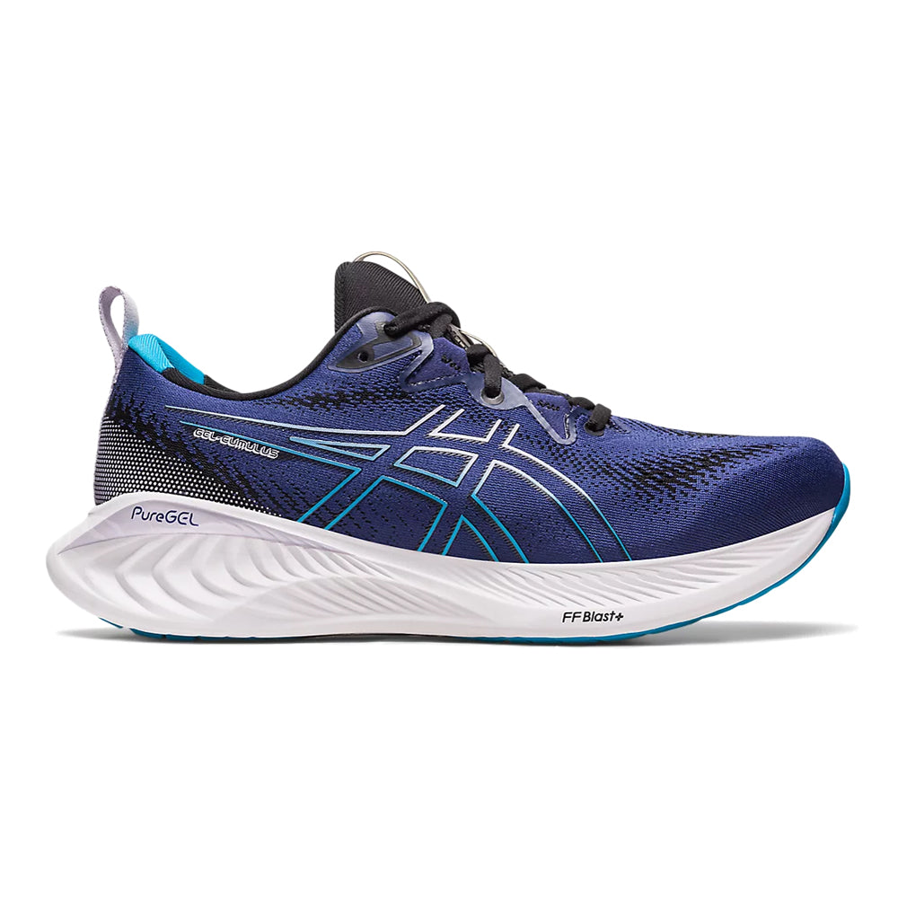 Men's Asics GEL-Cumulus 25, Indigo Blue/Island Blue, 12 D Medium