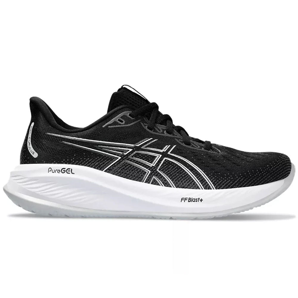 Men's Asics Gel-Cumulus 26, Black/Concrete, 11.5 2E Wide