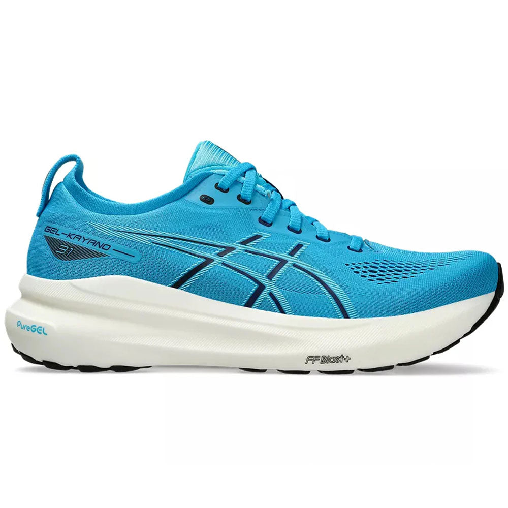Men's Asics Gel-Kayano 31, Digital Aqua/Bright Cyan, 12.5 D Medium