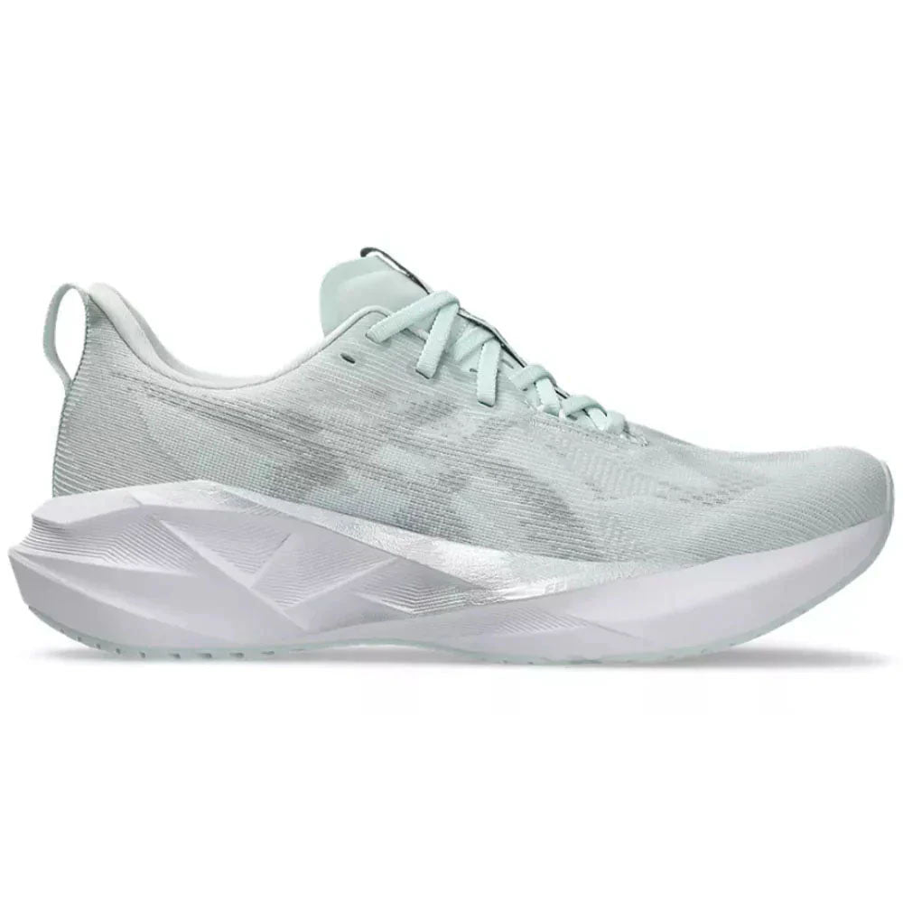 Men's Asics Novablast 5, Pure Aqua/Seal Grey, 12.5 D Medium