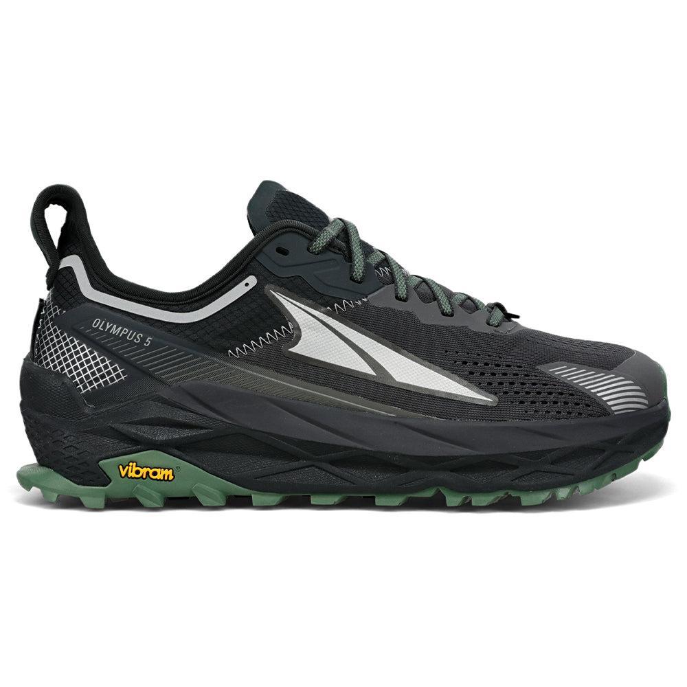 Men's Altra Olympus 5, Black/Gray, 9.5 D Medium