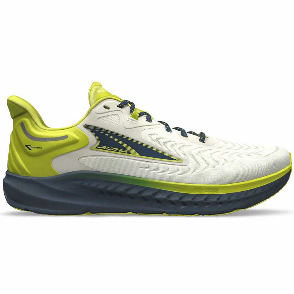 Men's Altra Torin 7, Lime/Blue, 12 D Medium
