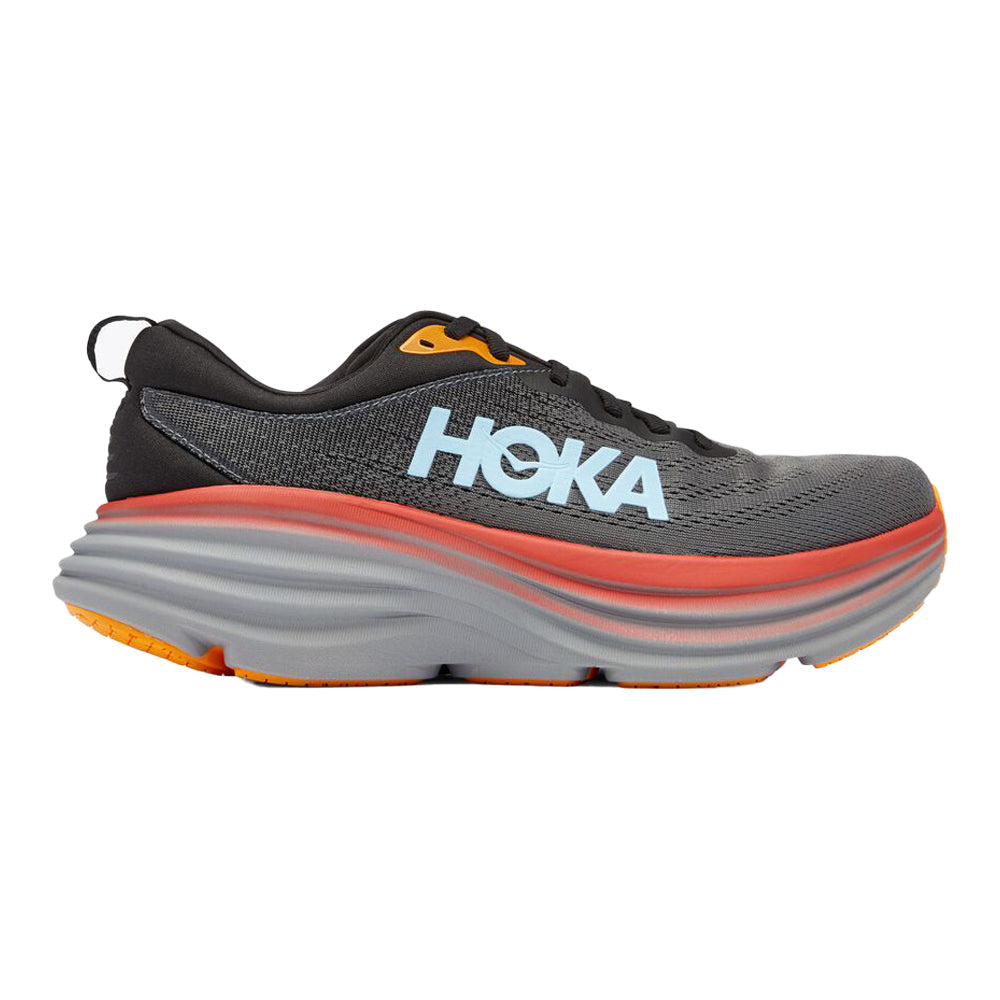 Men's Hoka Bondi 8, Anthracite/Castlerock, 15 D Medium