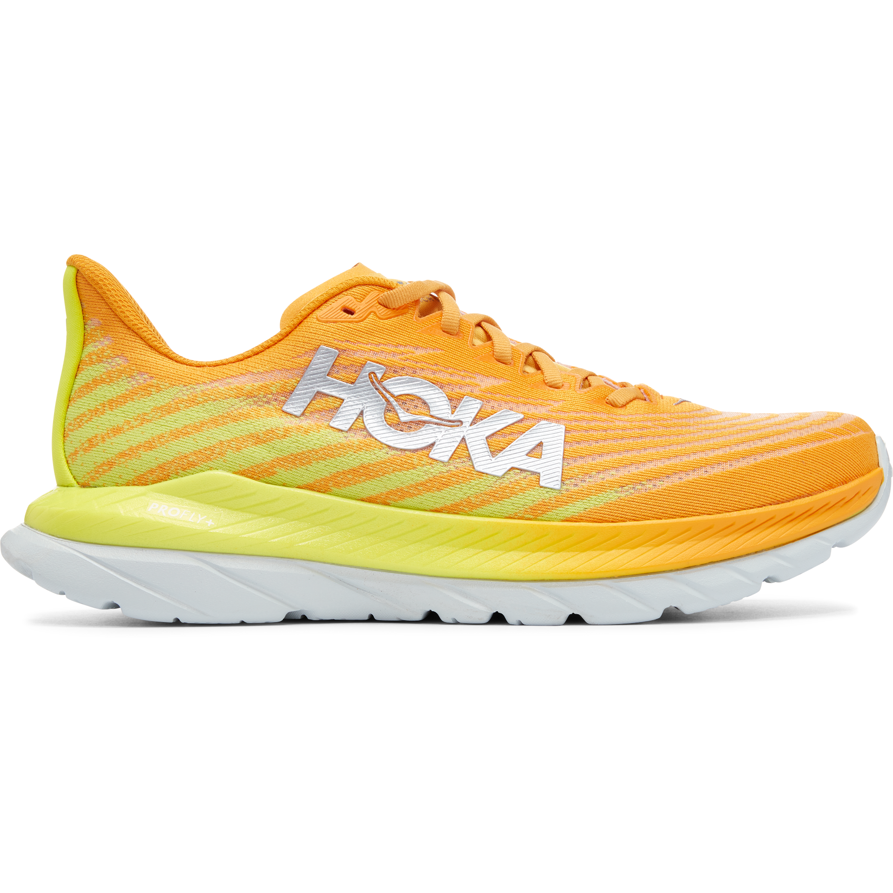 Men's Hoka Mach 5, Radiant Yellow/Evening Primrose, 10.5 D Medium