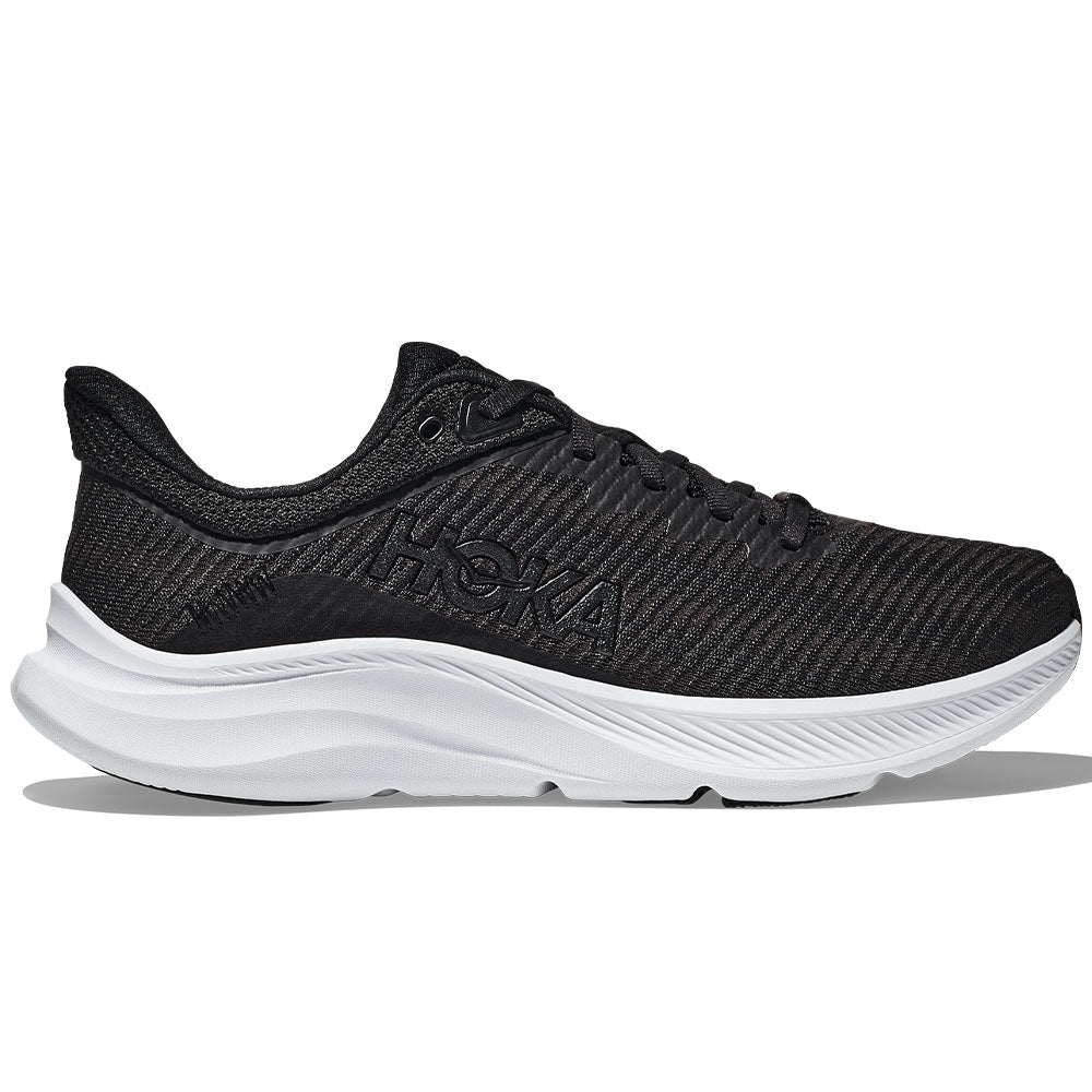 Men's Hoka Solimar, Black/White, 10 D Medium