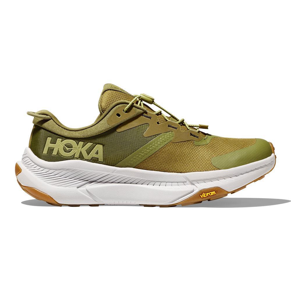 Men's Hoka Transport, Avocado/Harbor Mist, 11 D Medium