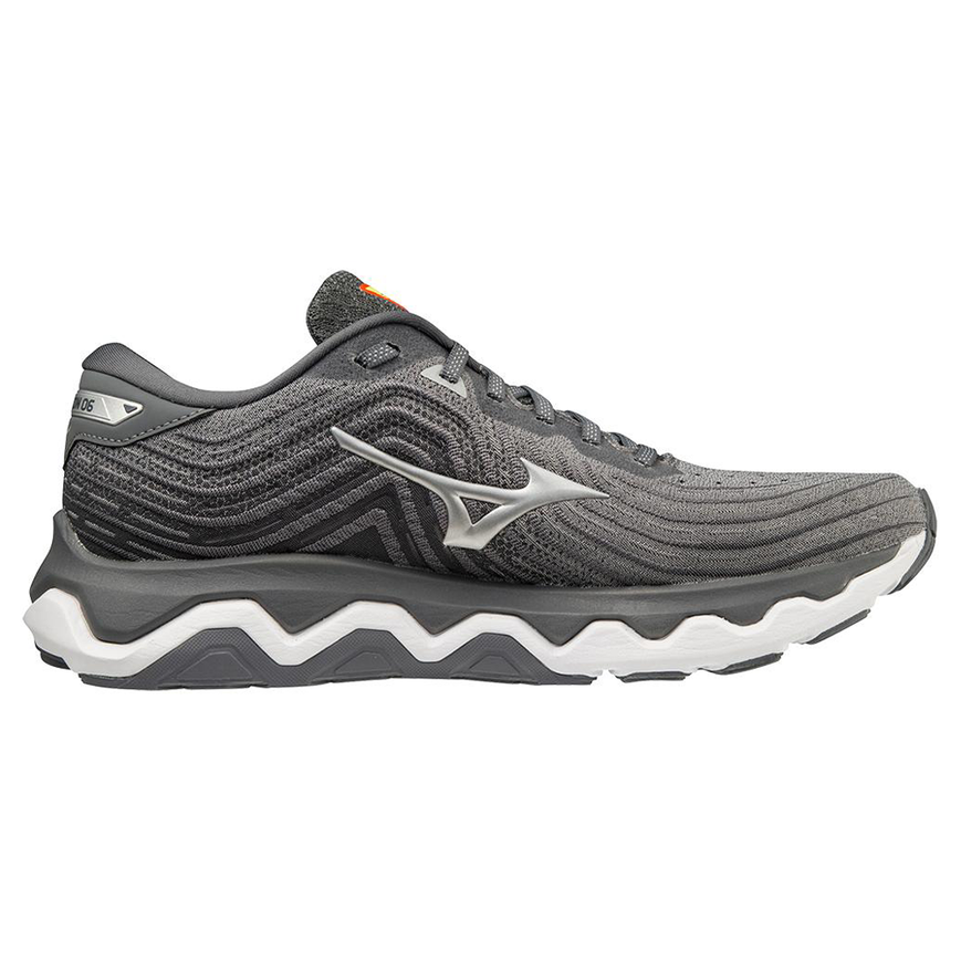 Men's Mizuno Wave Horizon 6, Ultimate Grey/Silver, 15 D Medium