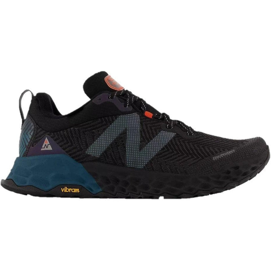Men's New Balance Fresh Foam X Hierro v6 GTX, Black/Mountain Teal, 9.5 D Medium