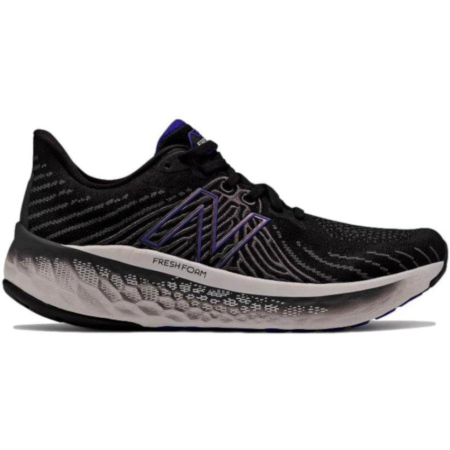 Men's New Balance Fresh Foam Vongo v5, Black/Deep Violet, 12 D Medium