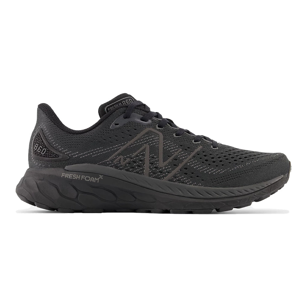 Men's New Balance Fresh Foam X 860v13, Black, 15 D Medium