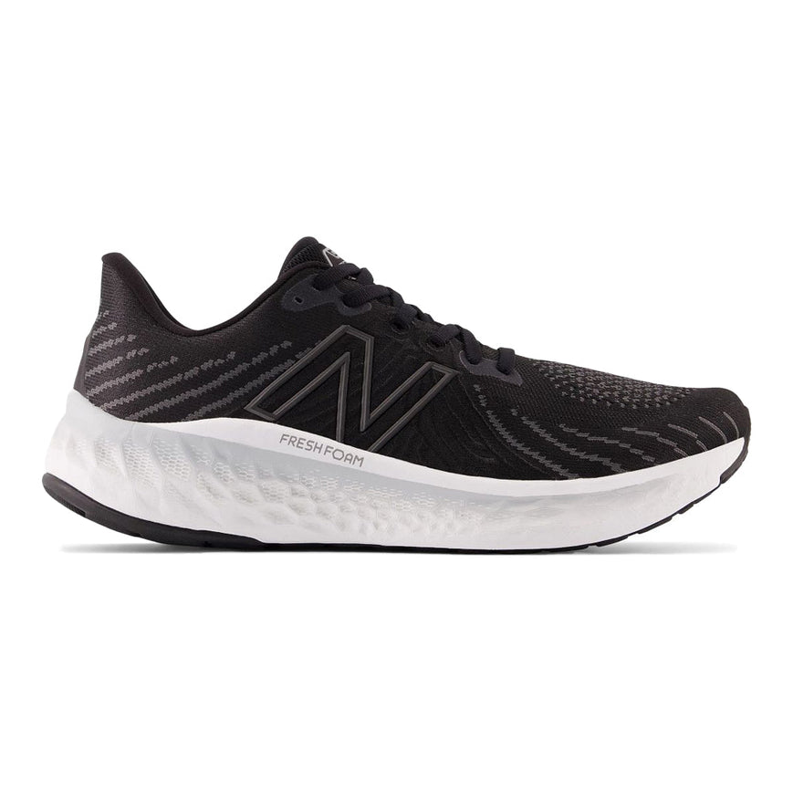 Men's New Balance Fresh Foam Vongo v5, Black/Phantom/Steel, 12 2E Wide