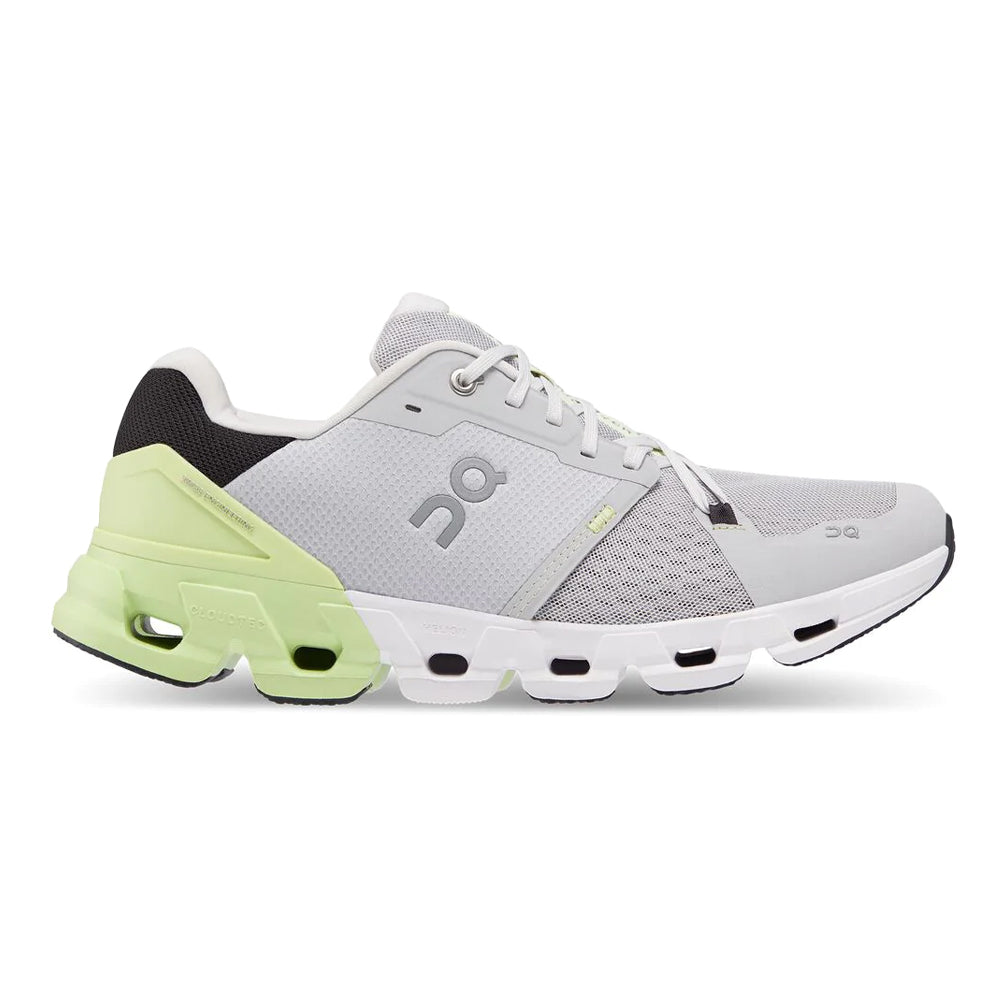 Men's On Cloudflyer 4, Glacier/Meadow, 7.5 D Medium