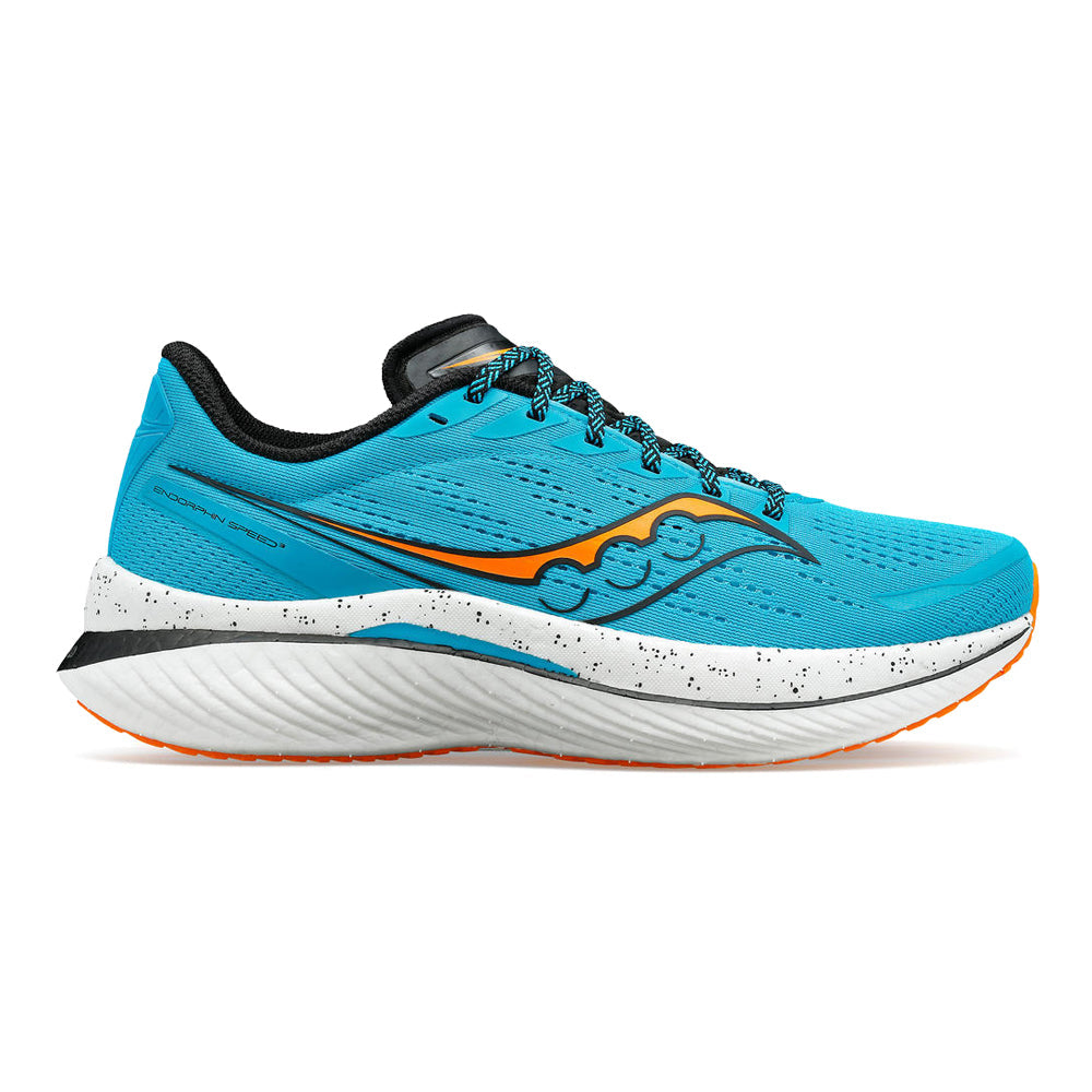 Men's Saucony Endorphin Speed 3, Agave/Black, 12.5 D Medium
