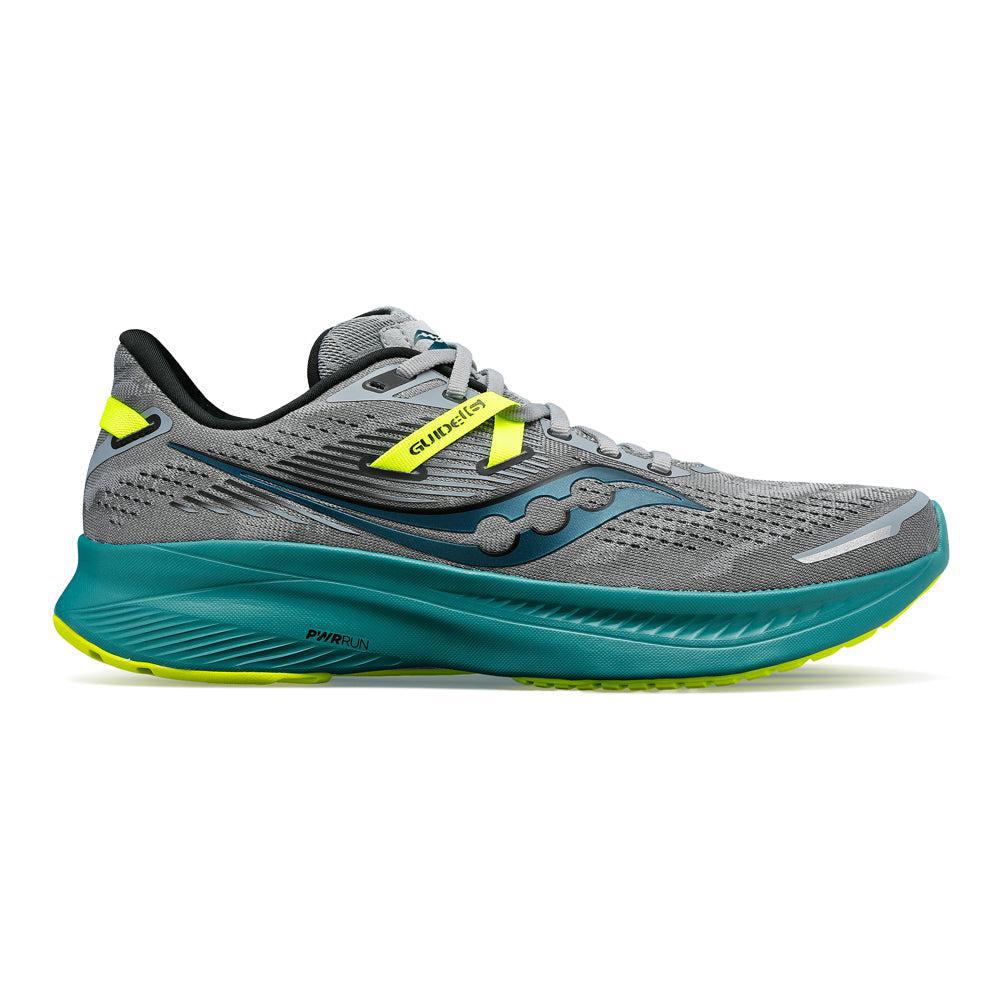 Men's Saucony Guide 16, Fossil/Moss, 14 D Medium
