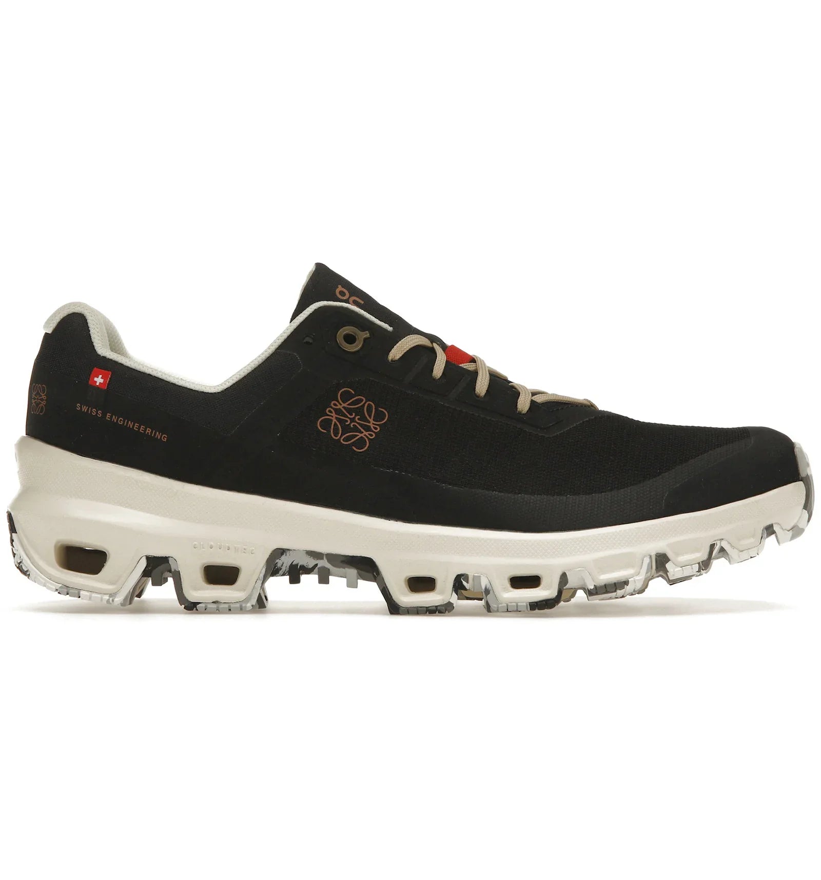 On × Loewe Cloudventure Women’s Women's On Cloudventure LOEWE, Black, 7 B Medium