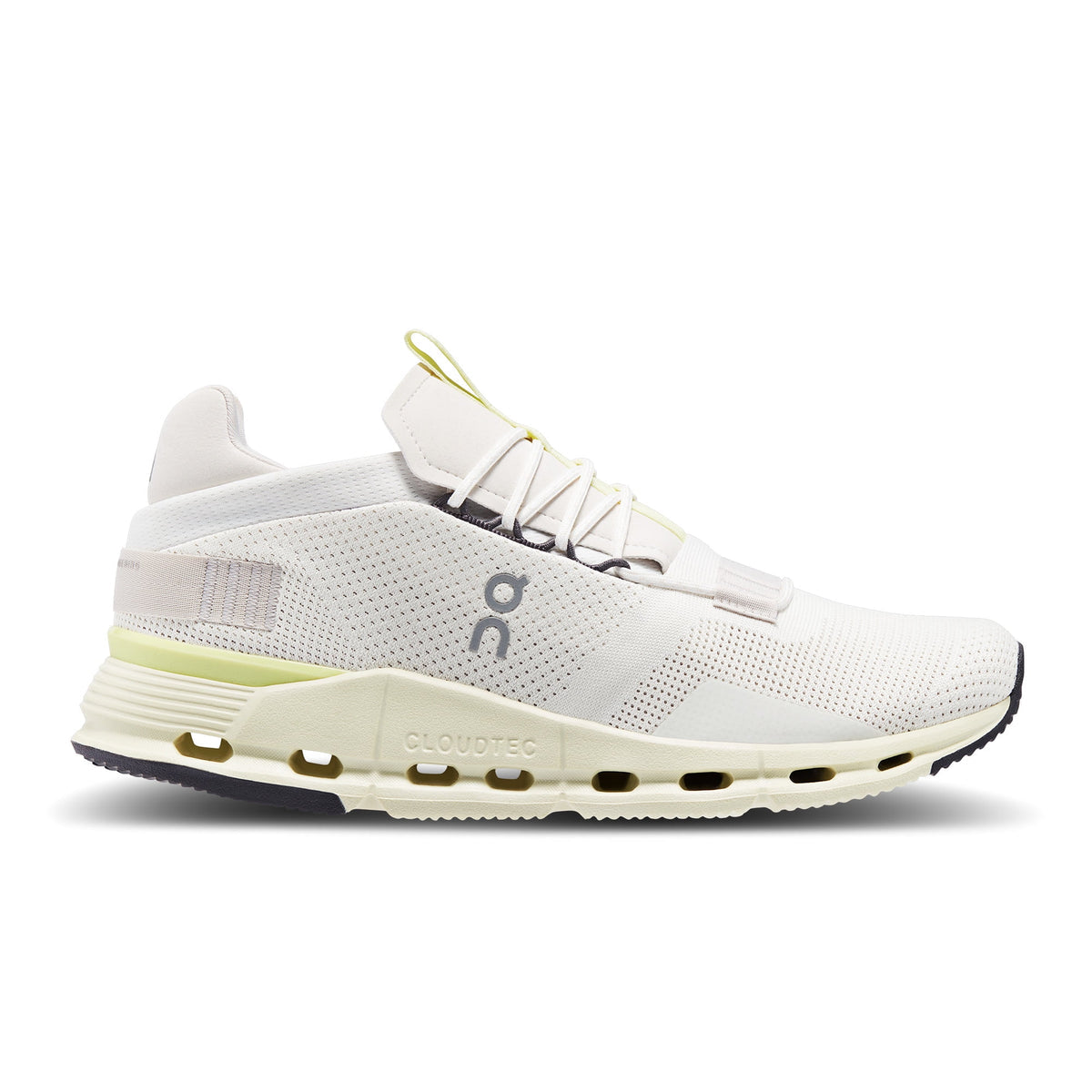 Men's On Cloudnova, Undyed-White/Seedling, 8 D Medium