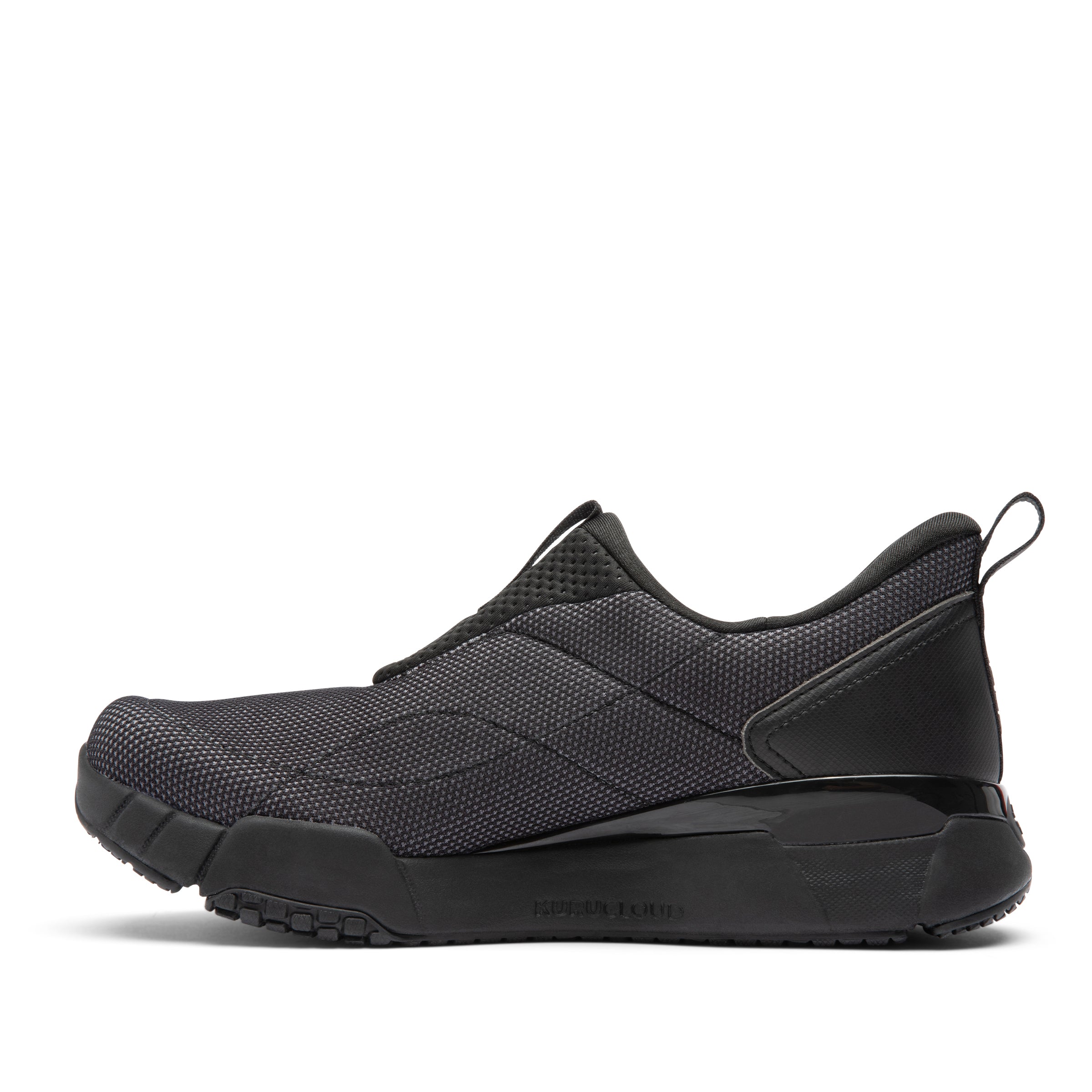 Men's KURU QUANTUM 2 Slip-On, Jet Black/Lead