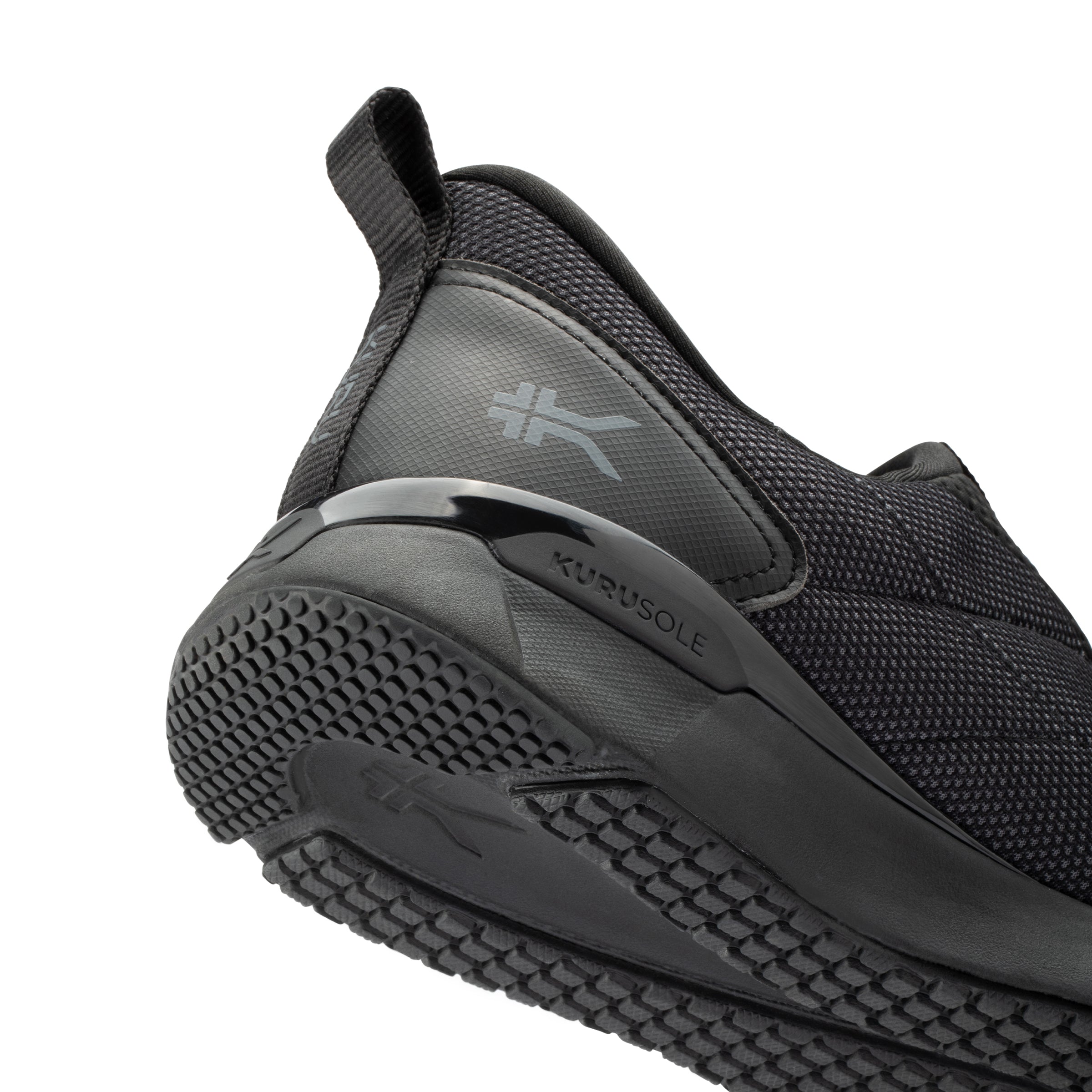 Men's KURU QUANTUM 2 Slip-On, Jet Black/Lead