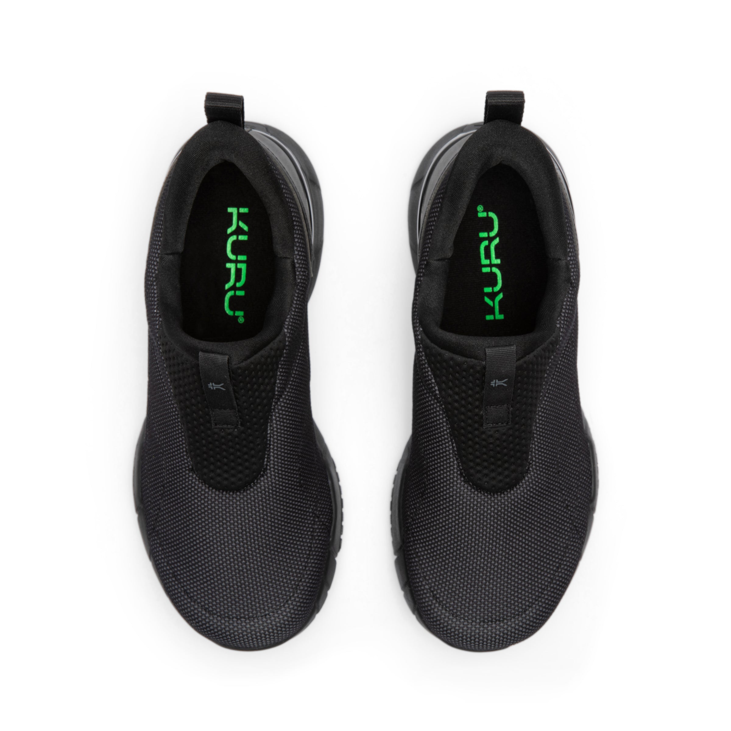 Men's KURU QUANTUM 2 Slip-On, Jet Black/Lead