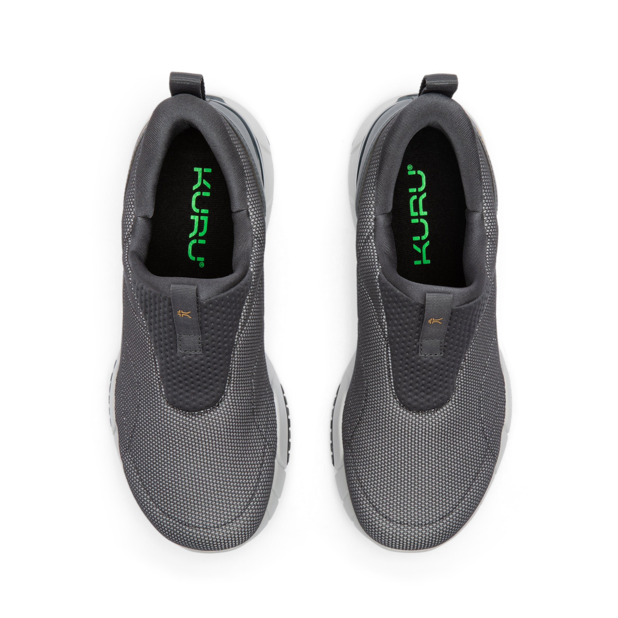 Men's KURU QUANTUM 2 Slip-On, Lead Gray/Dove
