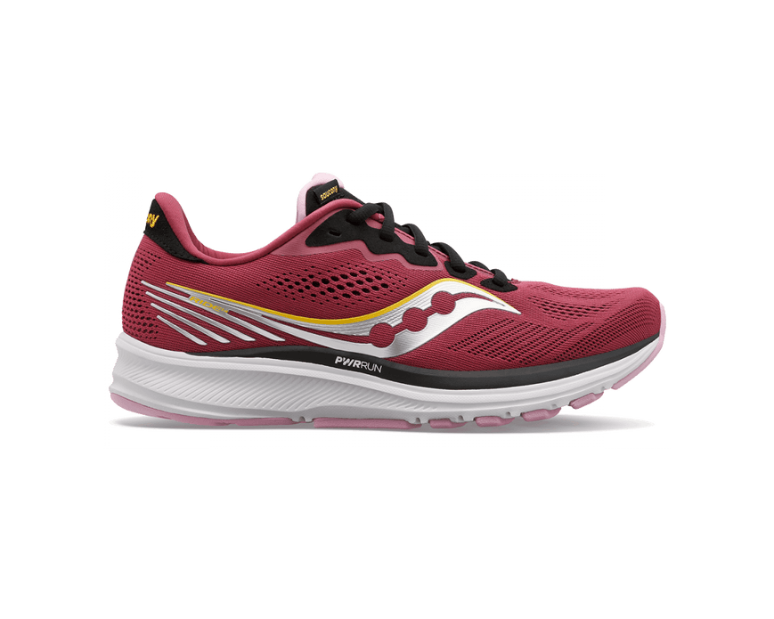 Women's Saucony Ride 14, Quartz/Vizigold, 10 B Medium
