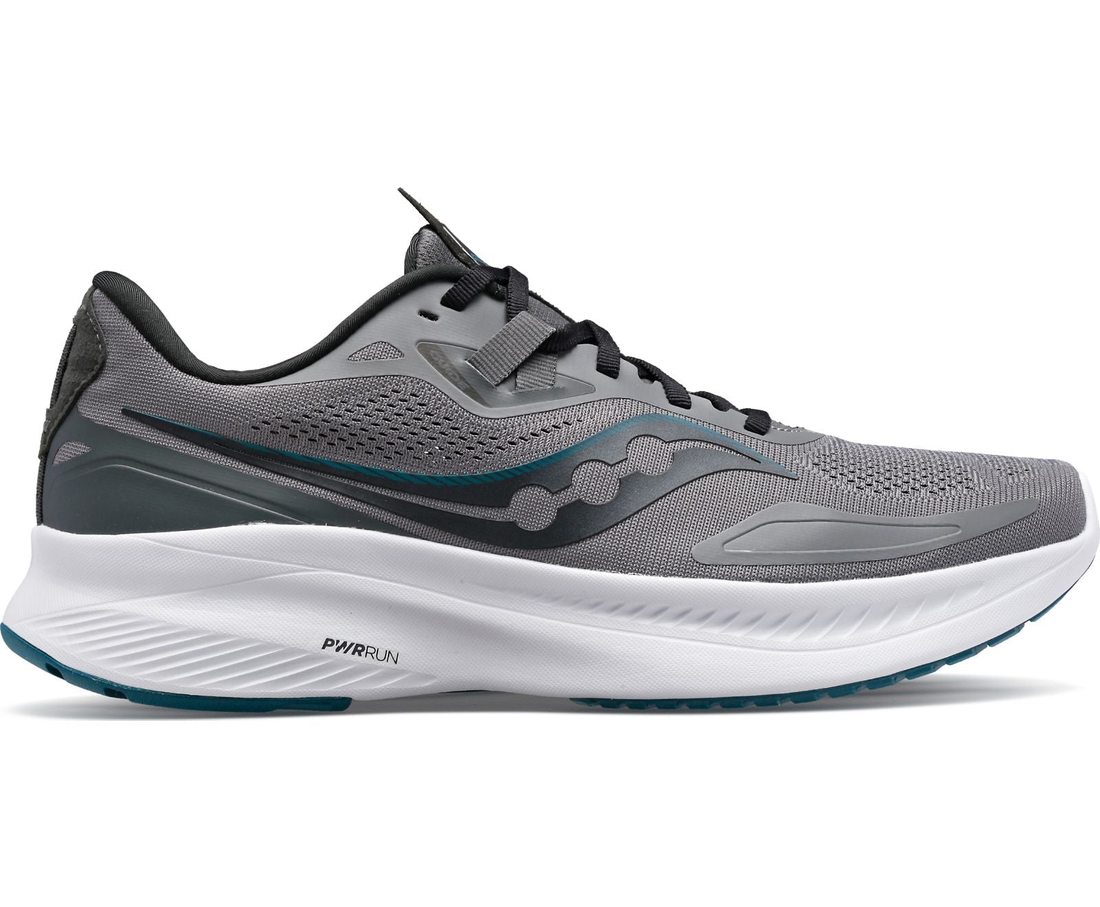 Men's Saucony Ride 15, Charcoal/Shade, 12 D Medium