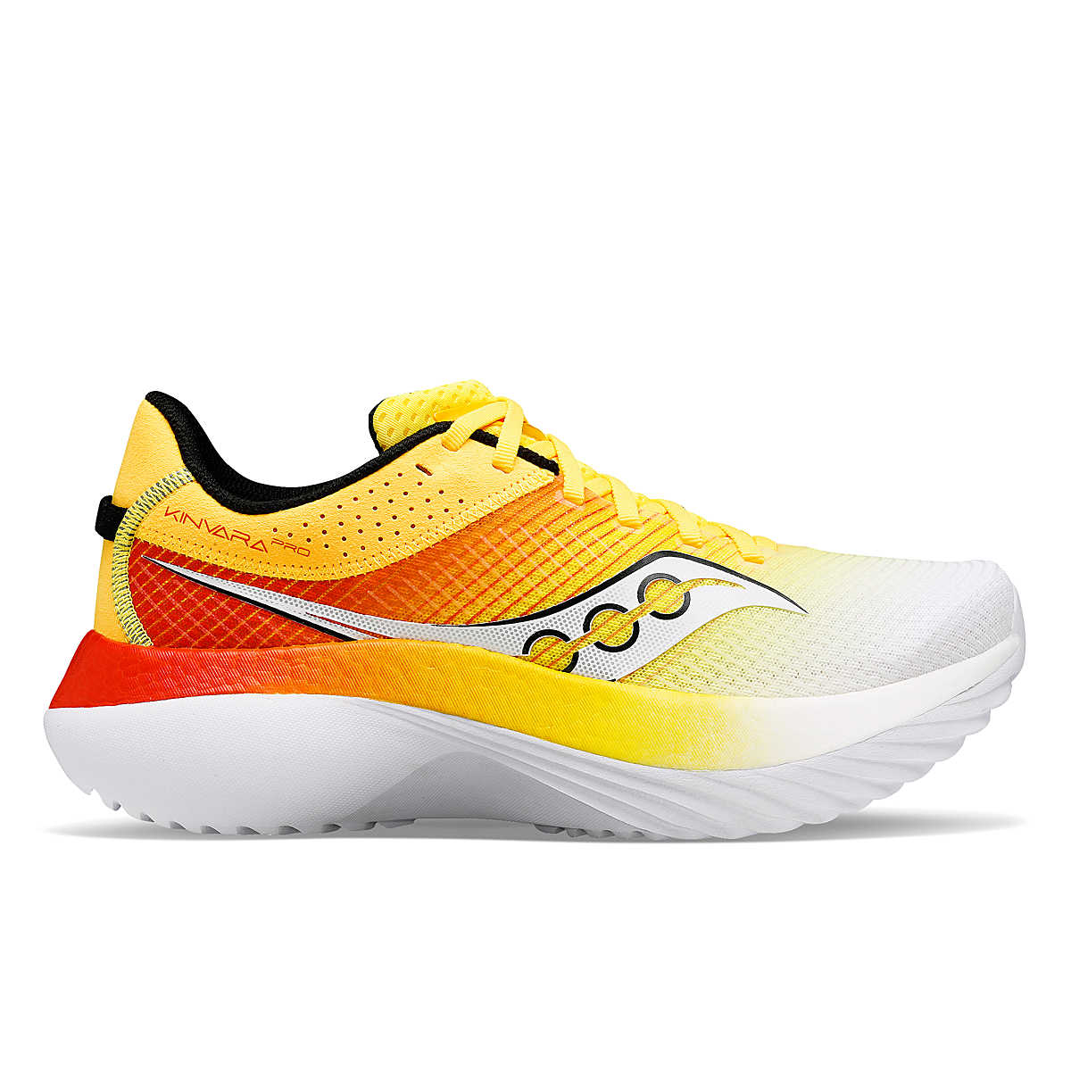 Men's Saucony Kinvara Pro, Vizigold/Infrared, 9.5 D Medium