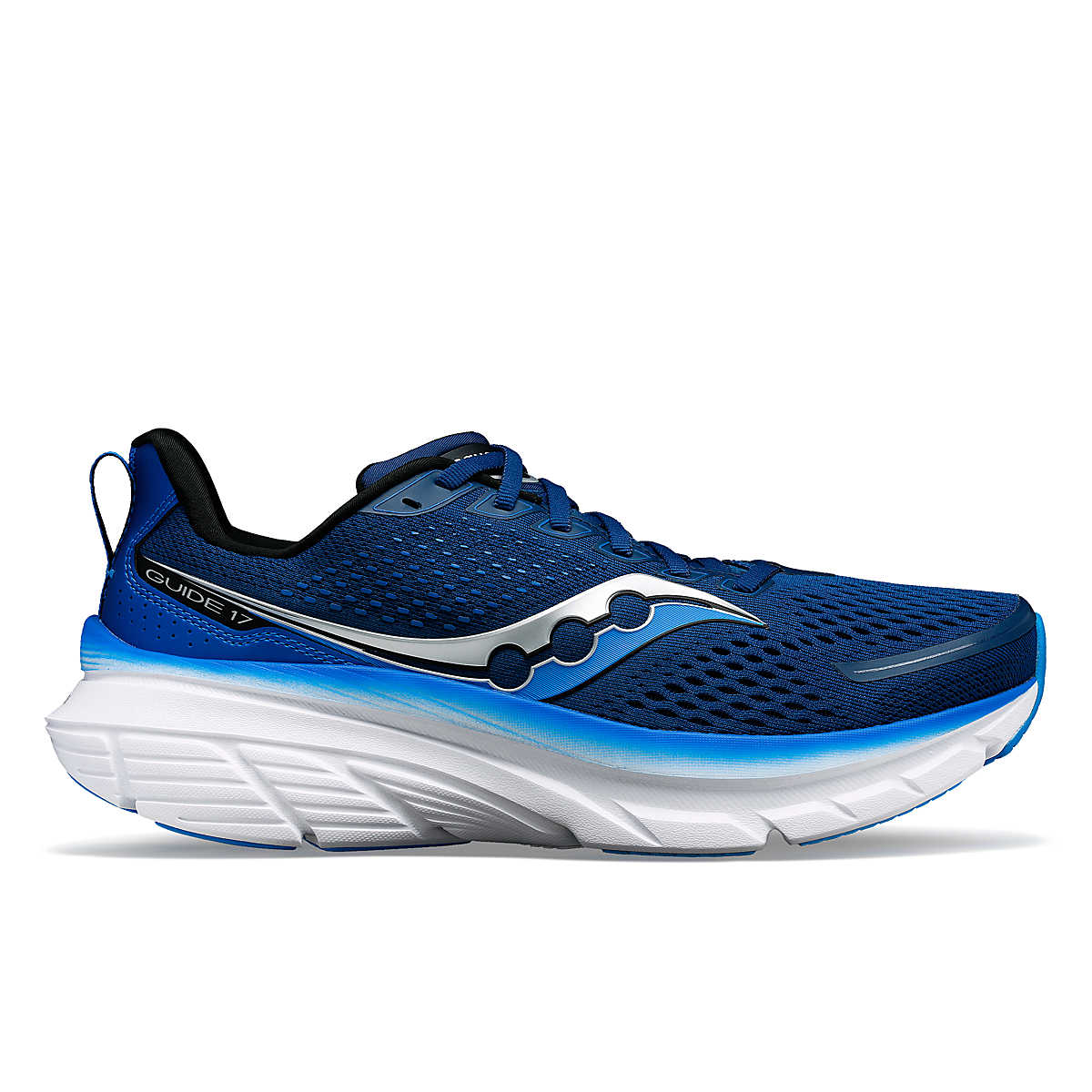 Men's Saucony Guide 17, Navy/Cobalt, 11.5 D Medium