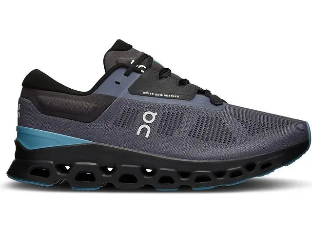 Men's On Cloudstratus 3, Metal/Wisteria, 13 D Medium