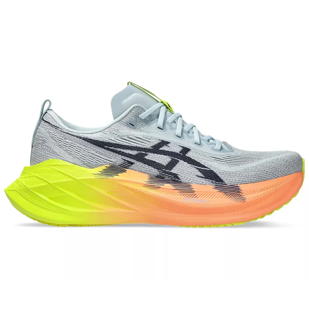 Men's Asics Superblast 2 Paris, Cool Grey/Safety Yellow, 13 D Medium