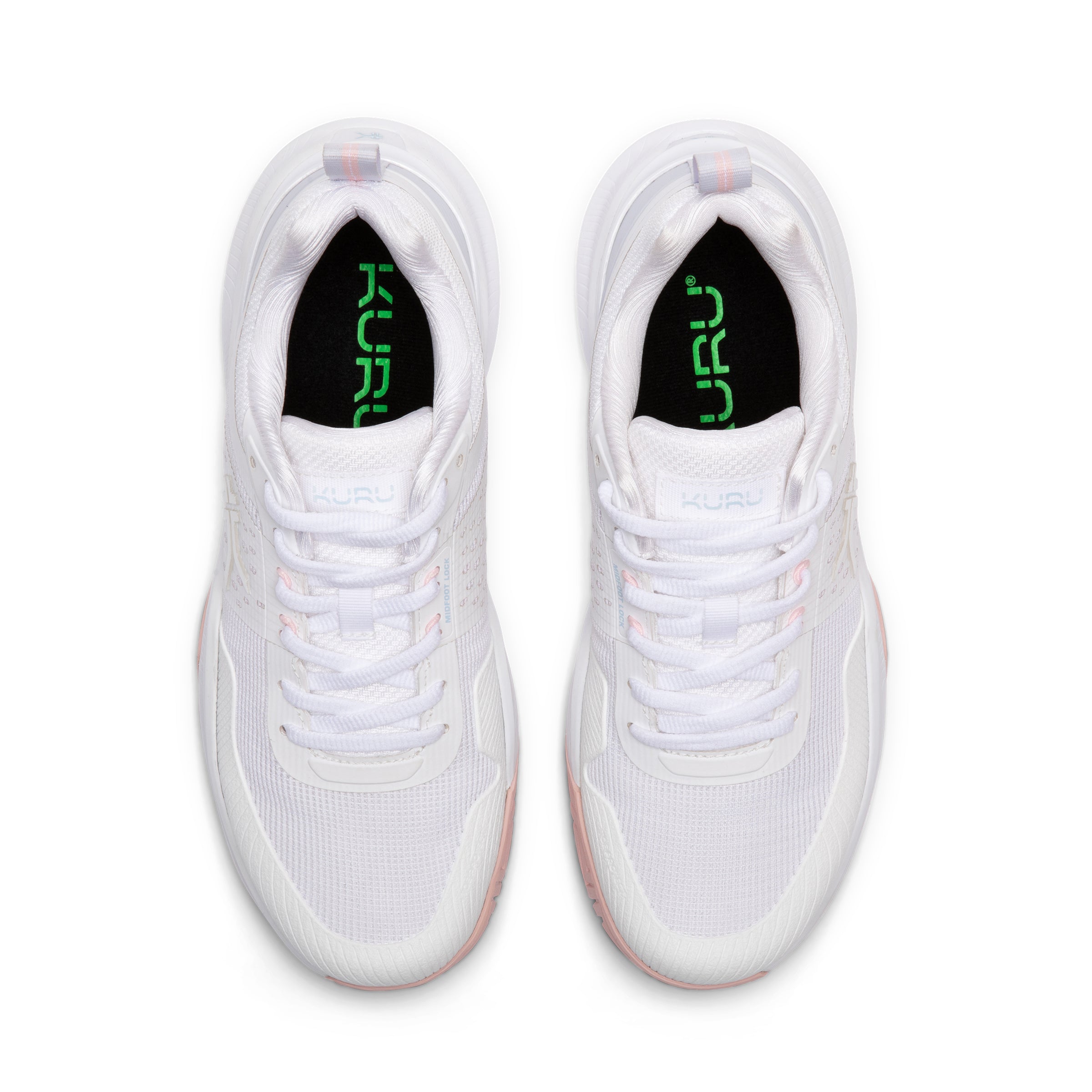 Women's KURU VELOCITY, Bright White/Lotus