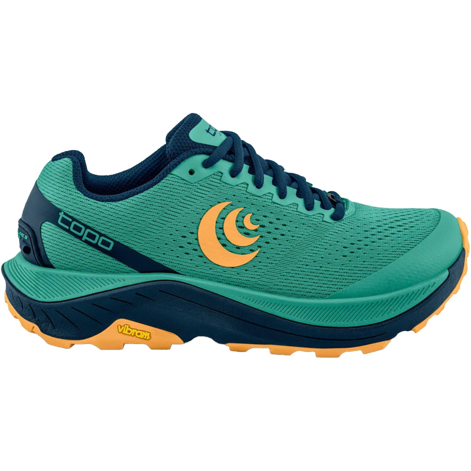 Women's Topo Athletic Ultraventure 3, Teal/Orange, 12 B Medium