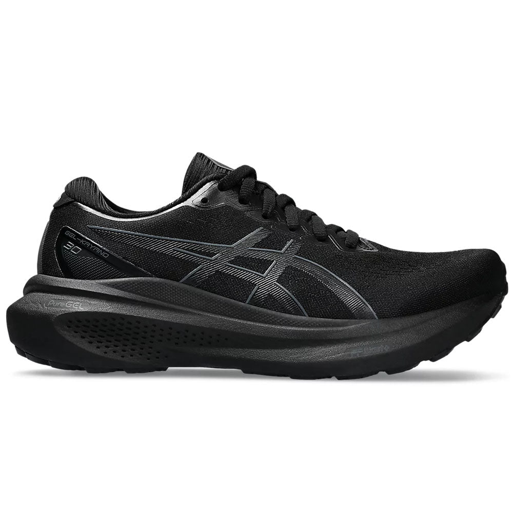 Women's Asics Gel-Kayano 30, Black/Black, 9.5 B Medium