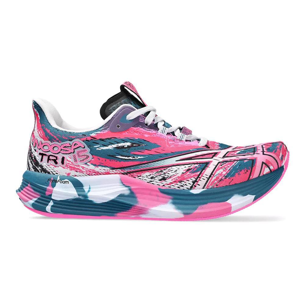 Women's Asics Noosa TRI 15, Restful Teal/Hot Pink, 7 B Medium